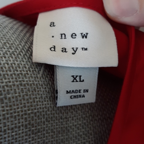 A new day Sleeveless Red Dress - Picture 6 of 6